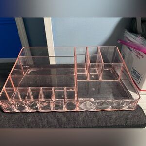 Pink Makeup organizer tray